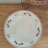 6 soup plates Céranord St Amand