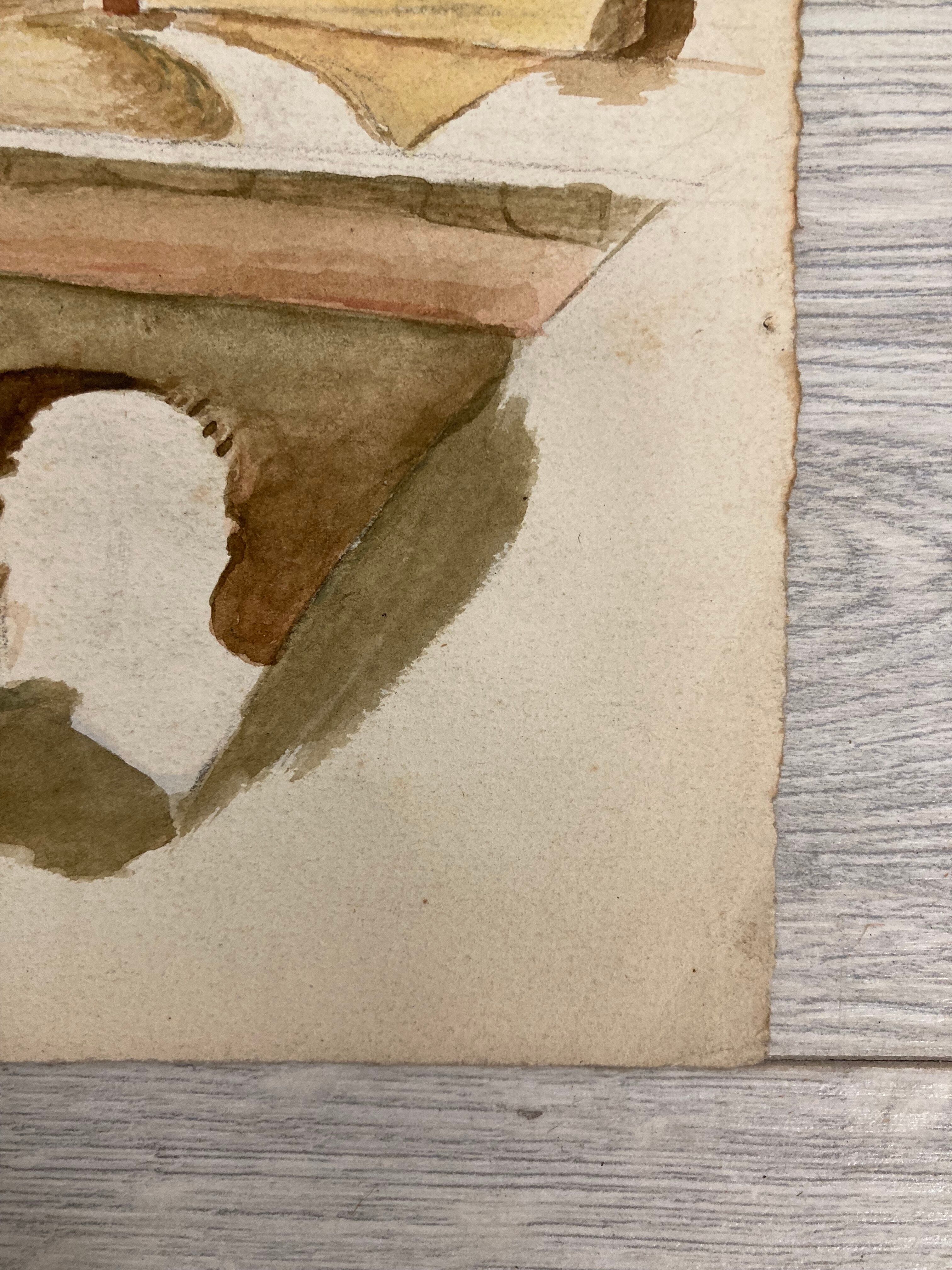 Aquarelle vintage