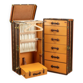 Louis Vuitton leather trunk, France, circa 1935