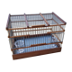 Cage à oiseau avec abreuvoir en verre