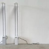 Pair of Skipper floor lamps by Bruno Gecchelin