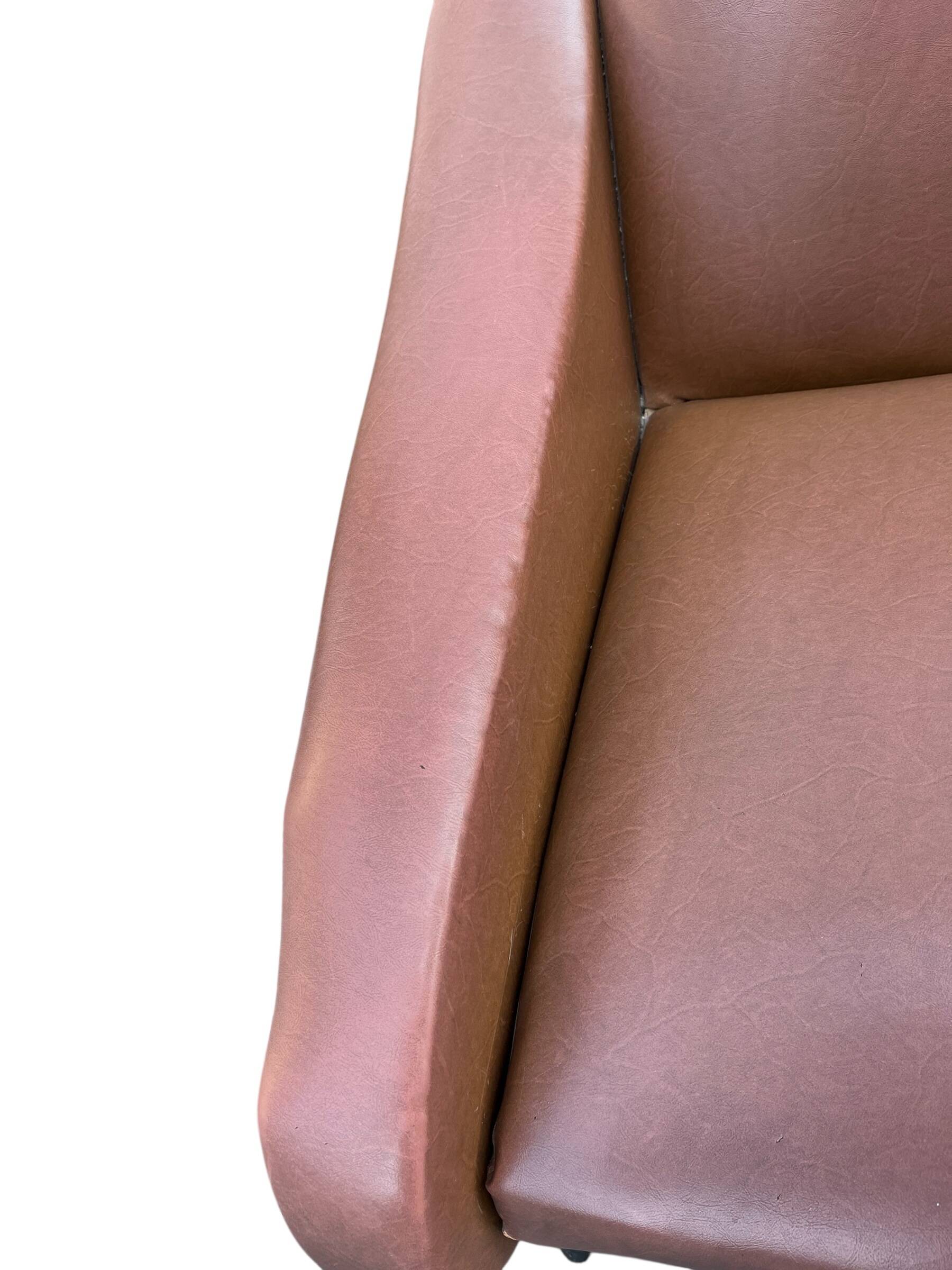 2 Vintage Armchairs - Mid Century Modern Style