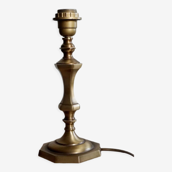 Brass lamp foot