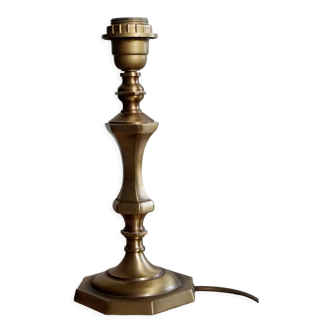 Brass lamp foot