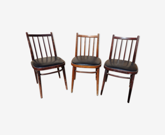 Lot 3 chaises