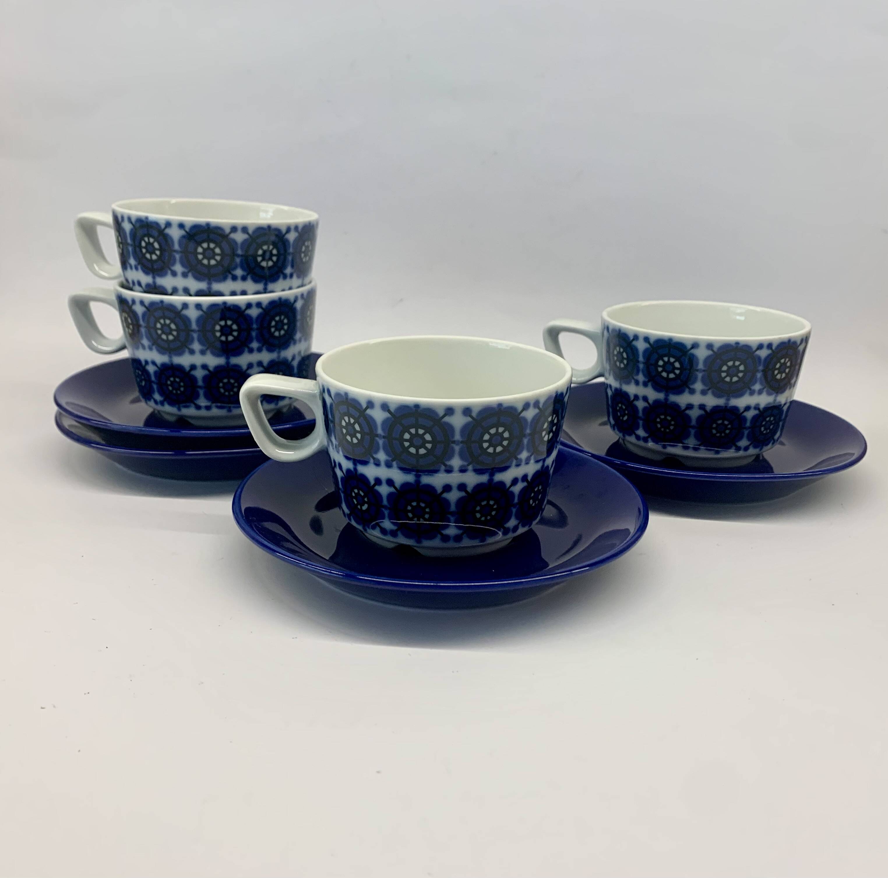Set of 4 coffee cup Schönwald Germany