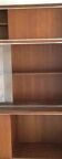Vintage Scandinavian teak bookcase, vintage teak wardrobe