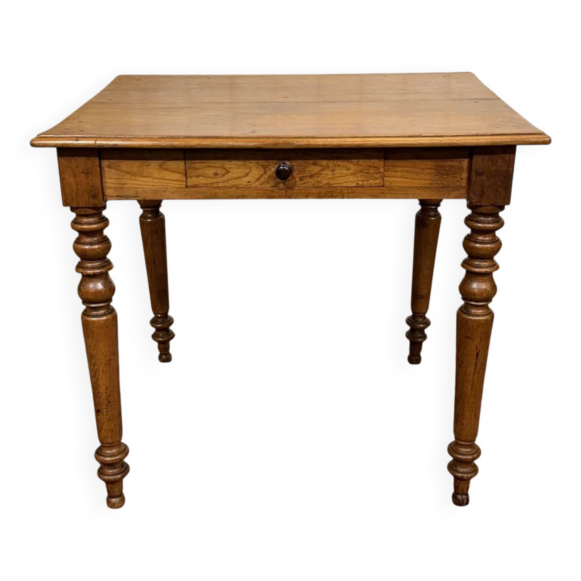 Table desk in fir and poplar from the early 20th century.