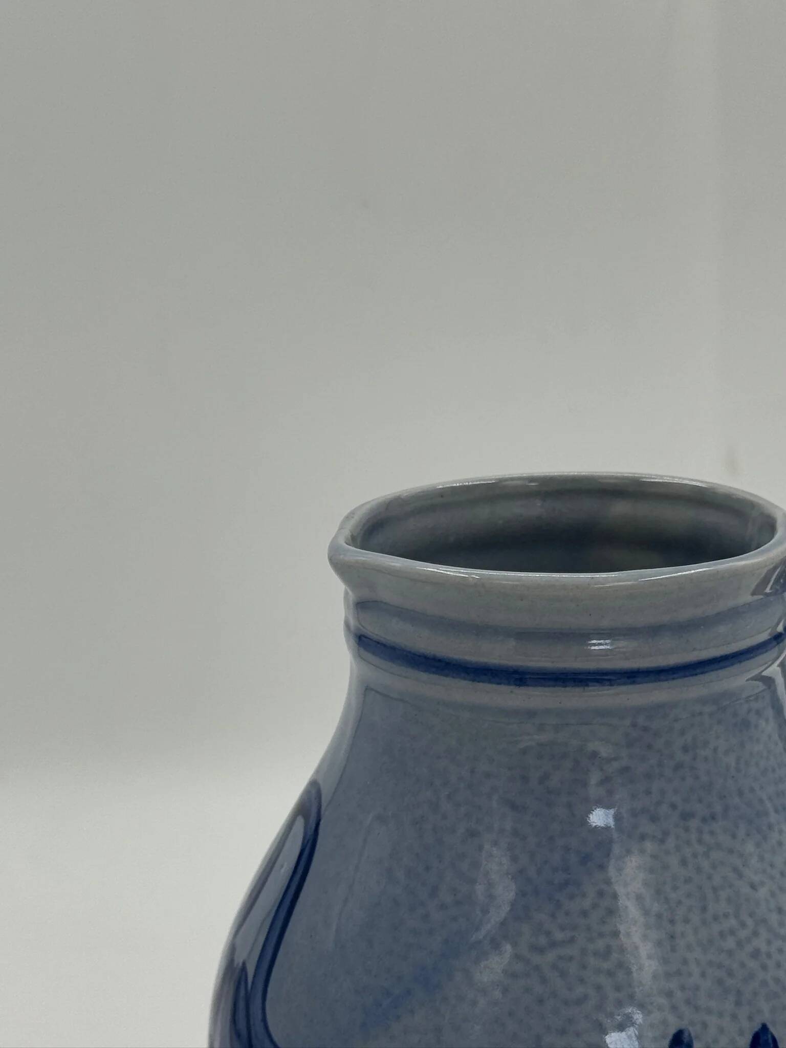Vintage stoneware jug in Westerwald style
