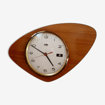 Vintage formica freeform Odo clock