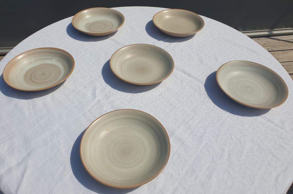 Set 17 plates Niderviller model Pierre