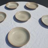 Set 17 plates Niderviller model Pierre