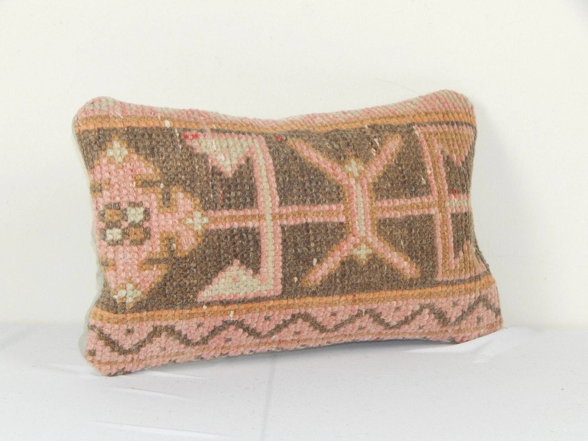Vintage Turkish cushion cover 20x41 cm