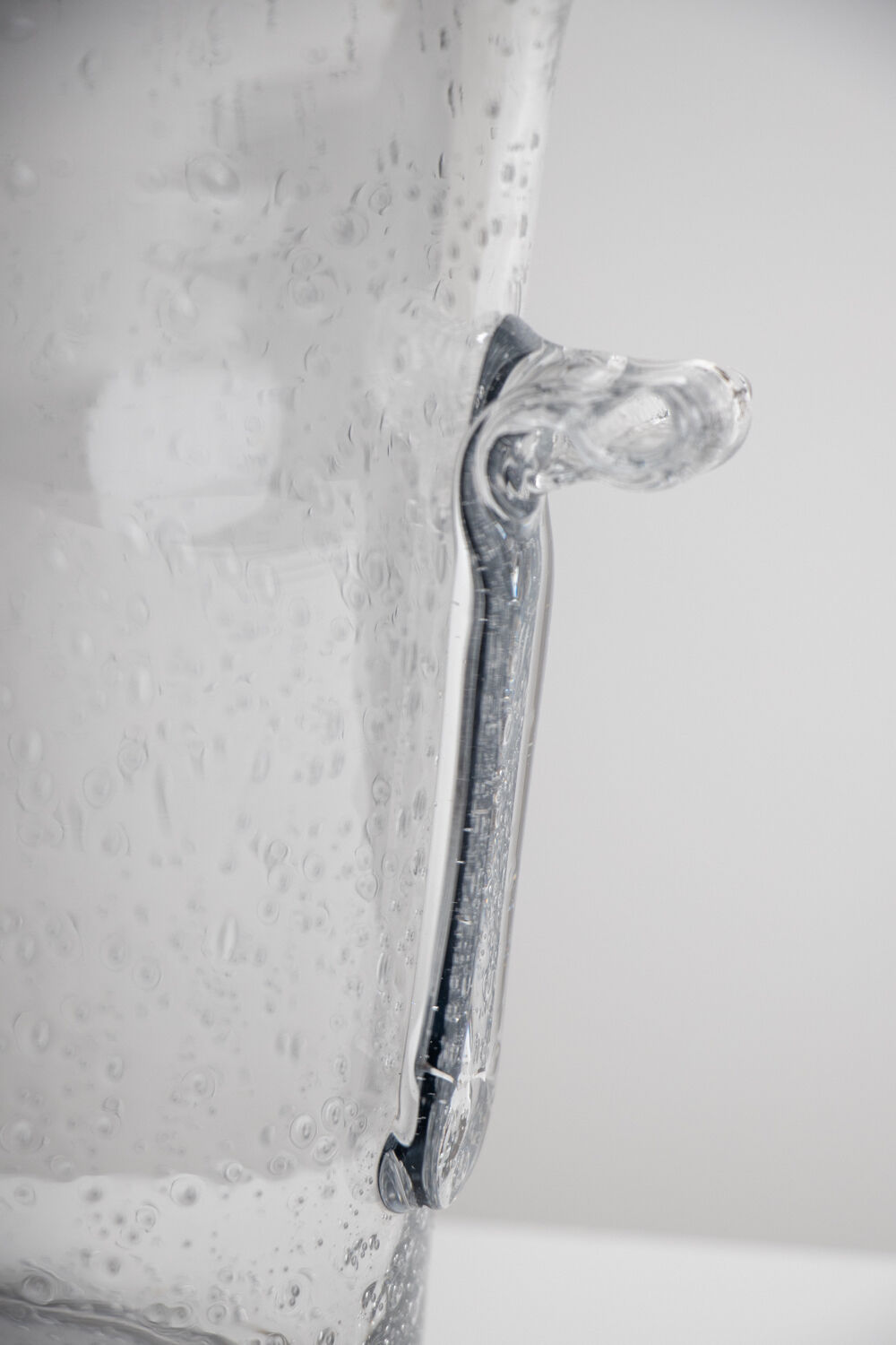 Vintage Champagne Cooler in Bubble Glass