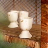 Set of 4 egg cups "Apolline"