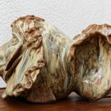 Fantastic creature in Saint Amand sandstone, signed Nadia Chiodi
