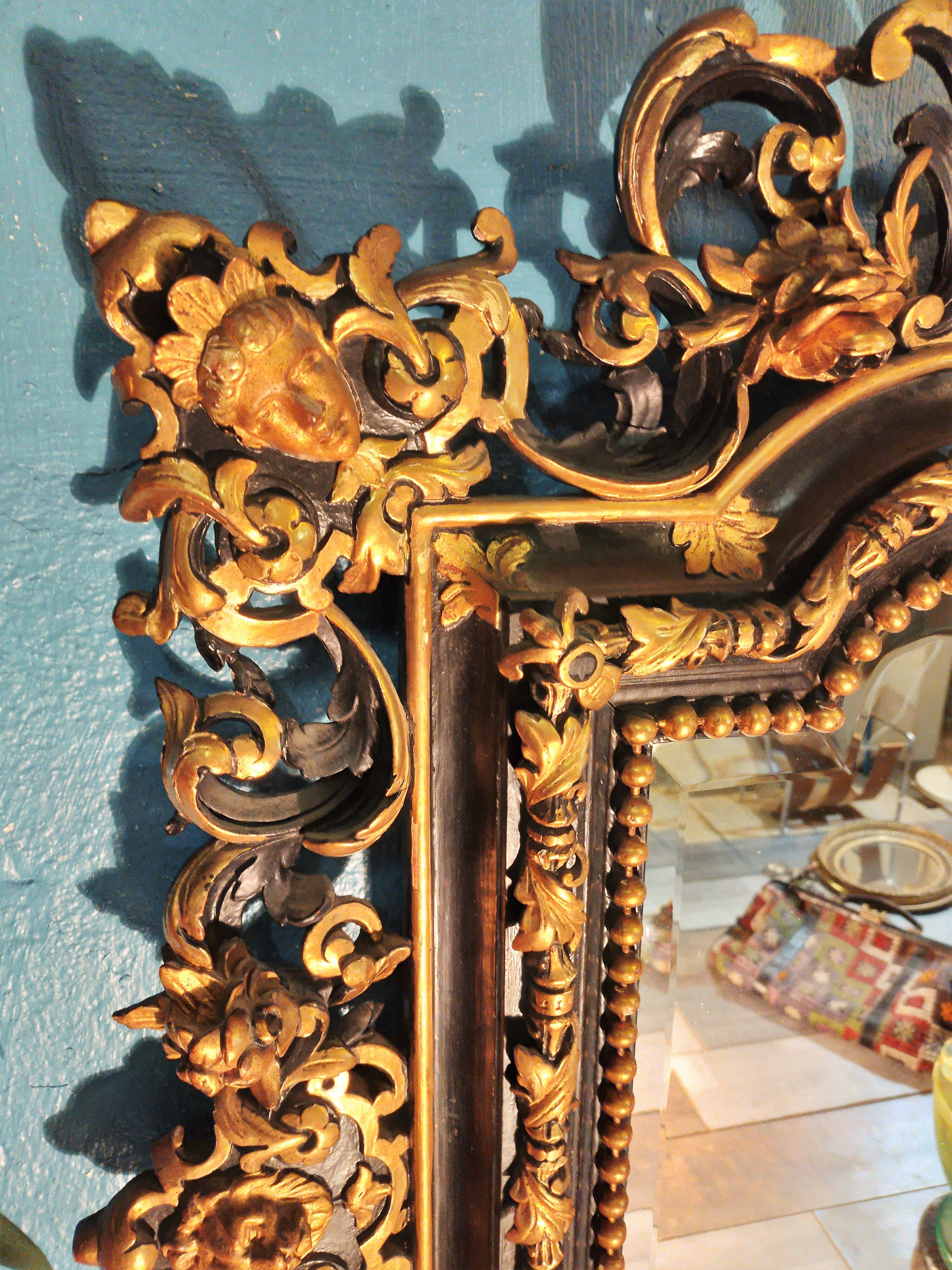 Baroque mirror Italy XIXth century