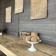 Console d'atelier bois brut