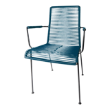 Mazunte boqa ocean blue chair with armrest