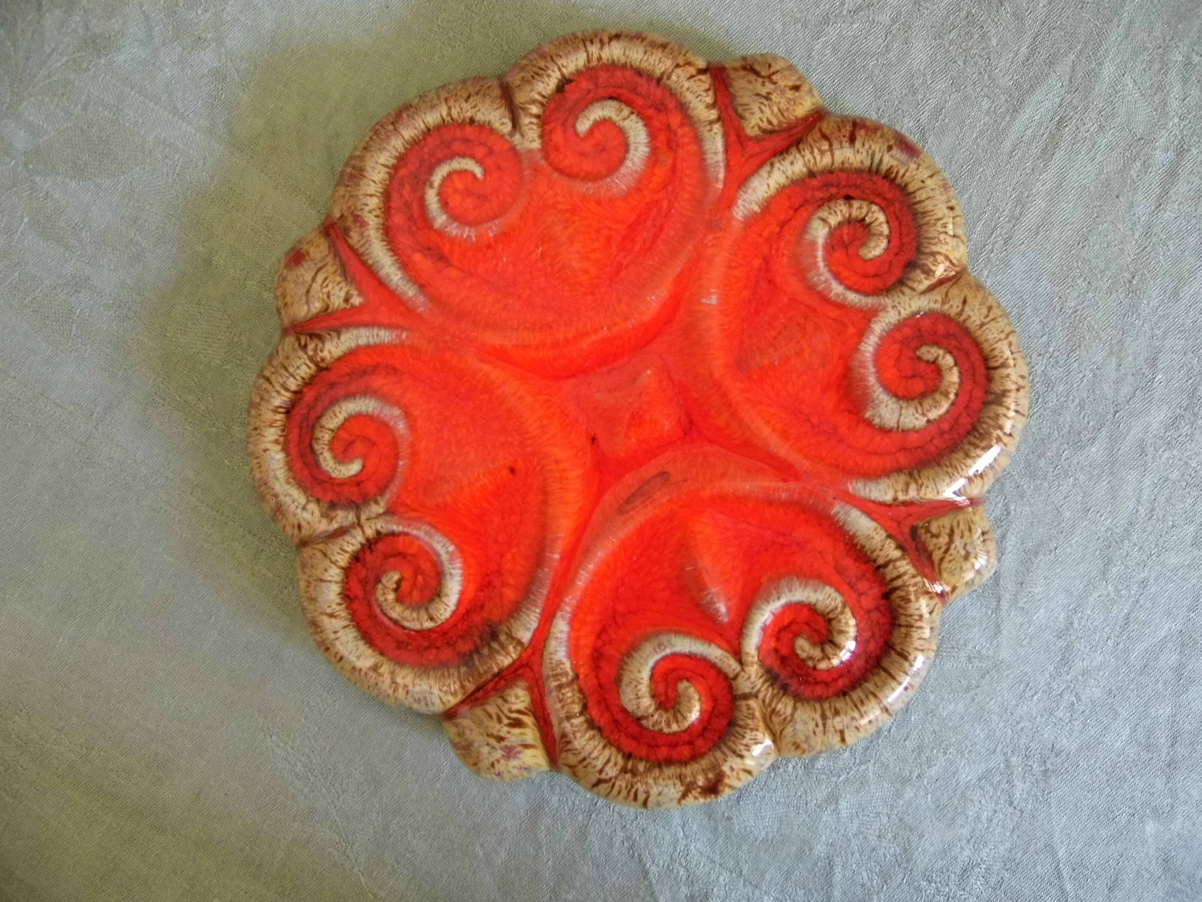 Trivet, Vallauris Vintage ceramic