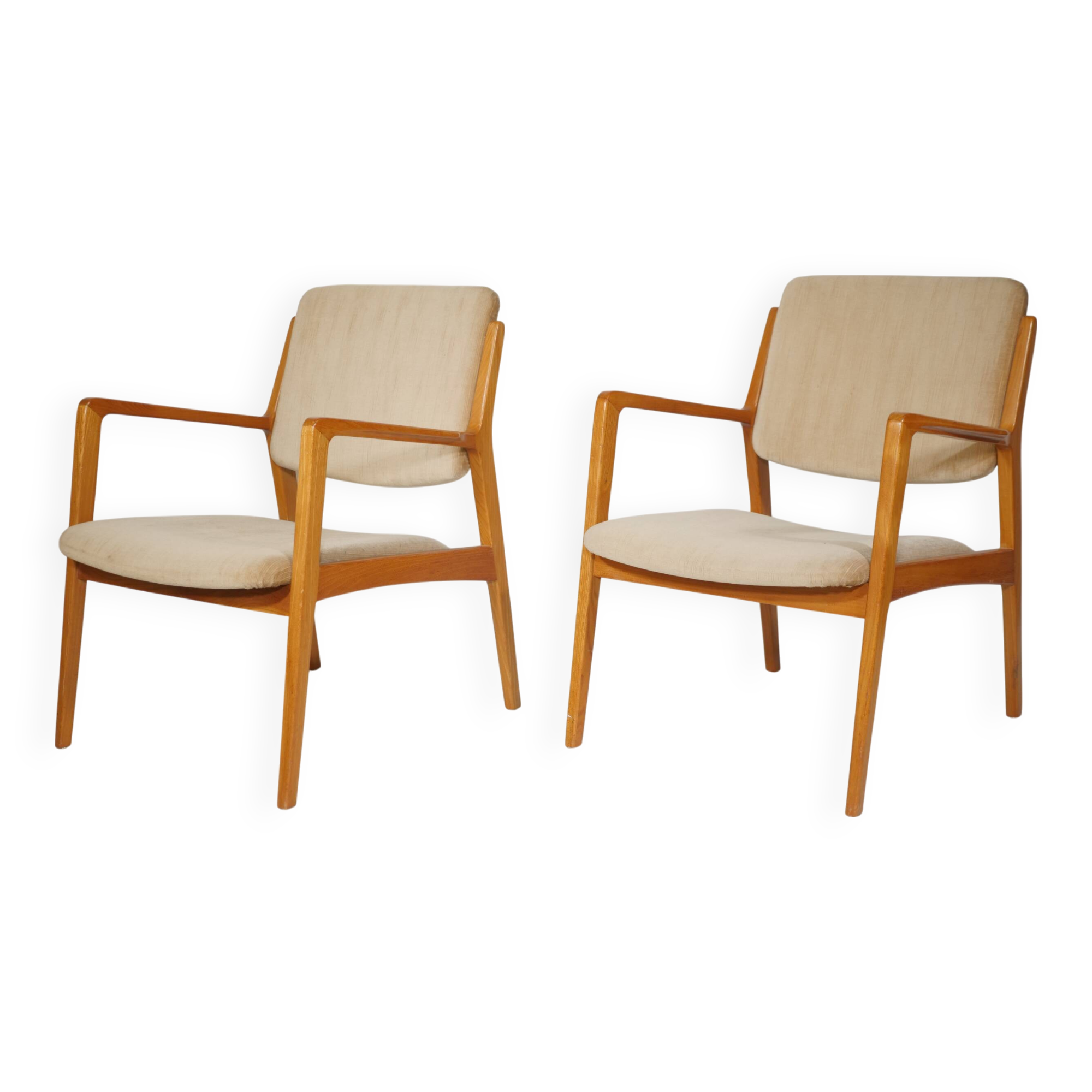 1970s Lounge Chair Set Scandinavian Design