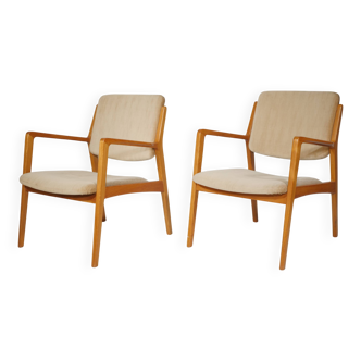 1970s Lounge Chair Set Scandinavian Design