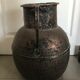 Jarre cruche à anses ancienne en cuivre martelé moyen-orient déco xixème