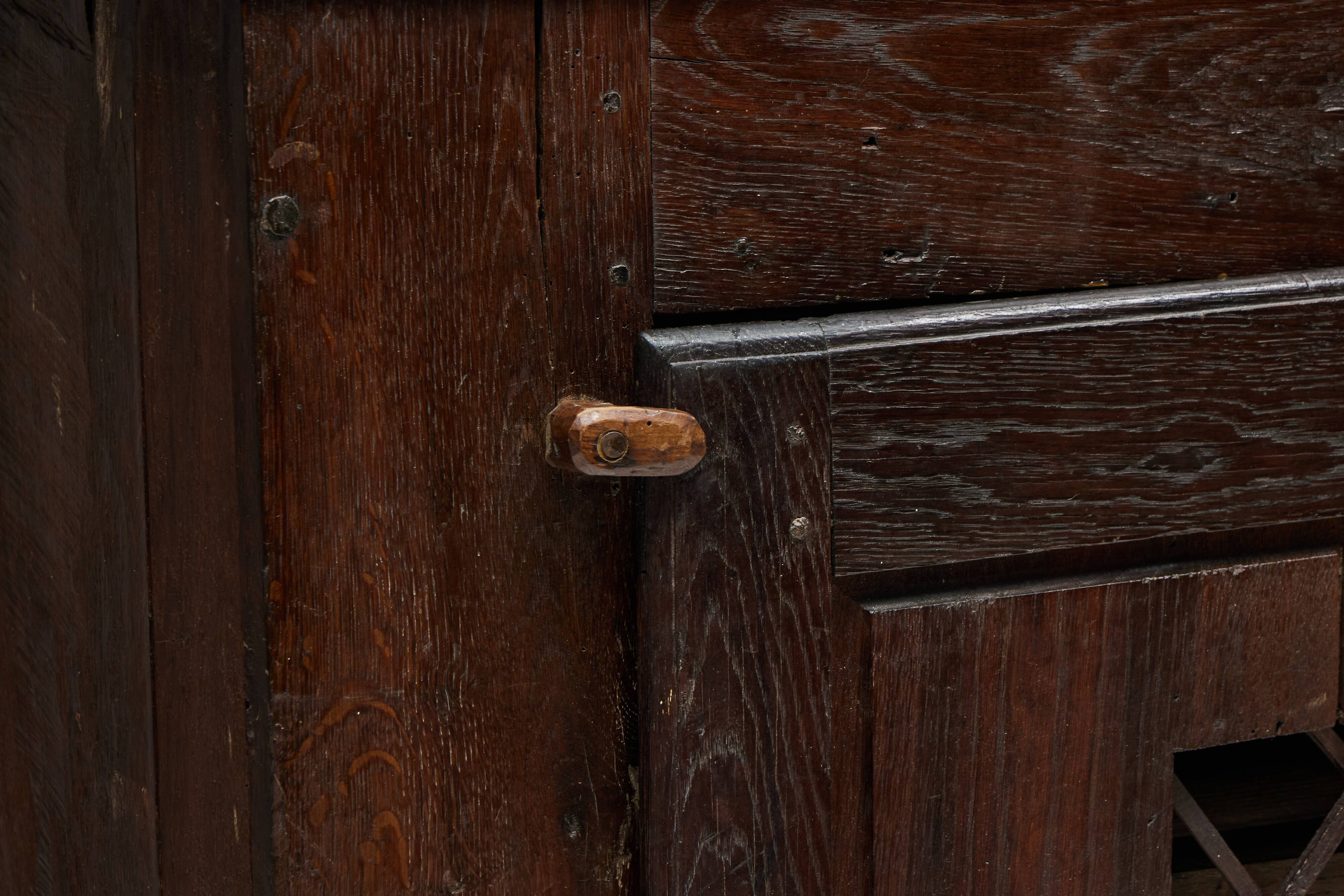 Primitive Wabi Sabi Cabinet, France, 19th Century