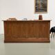 Comptoir ou bureau en noyer années 50