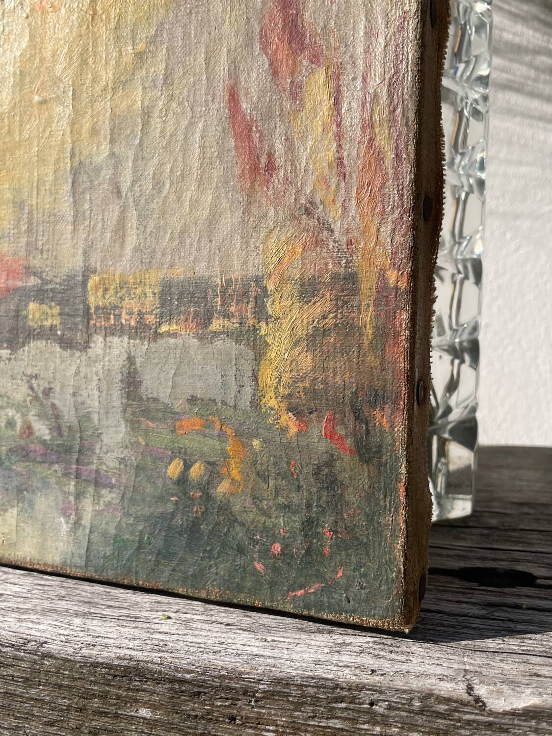 Impressionist landscape painting