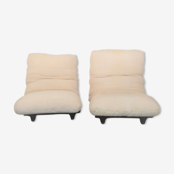 Pair of Marsala armchairs by Michel Ducaroy for Ligne Roset