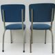 Set of 9 original Tubax chairs attributed to Willy Van Der Meeren, Belgium, 1950s