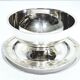 Gallia - silver-plated metal saucepan vendôme model