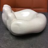 Empty vintage hand pocket ceramic Xxl