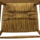 Art Deco chair minimalist oak wicker minimalist design