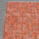 Tapis orange pour chambre à coucher