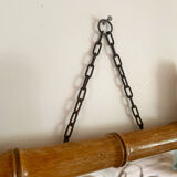 Retro wooden mirror 34x38cm