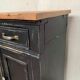 Craft furniture look industrial 2 doors 2 drawers raw tray early 2Xth