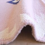 Pink Kilim Rug - 308 x 209 cm