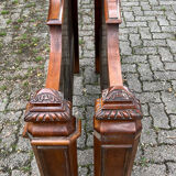 Bedheads boat old solid walnut