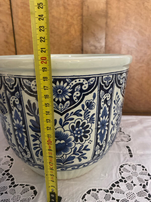 Grand ensemble Delft bleu – Céramiques bleu et blanc décoratives, cach