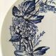 Pair of Longchamp plates 1880-1900 – Rare naturalistic floral decoration