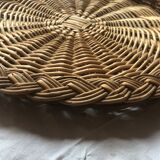 Wicker tray