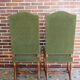 A pair of Louis XIII-style sheep bones chairs
