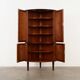 Meuble d'angle en teck, années 1970, design danois, fabrication : Danemark