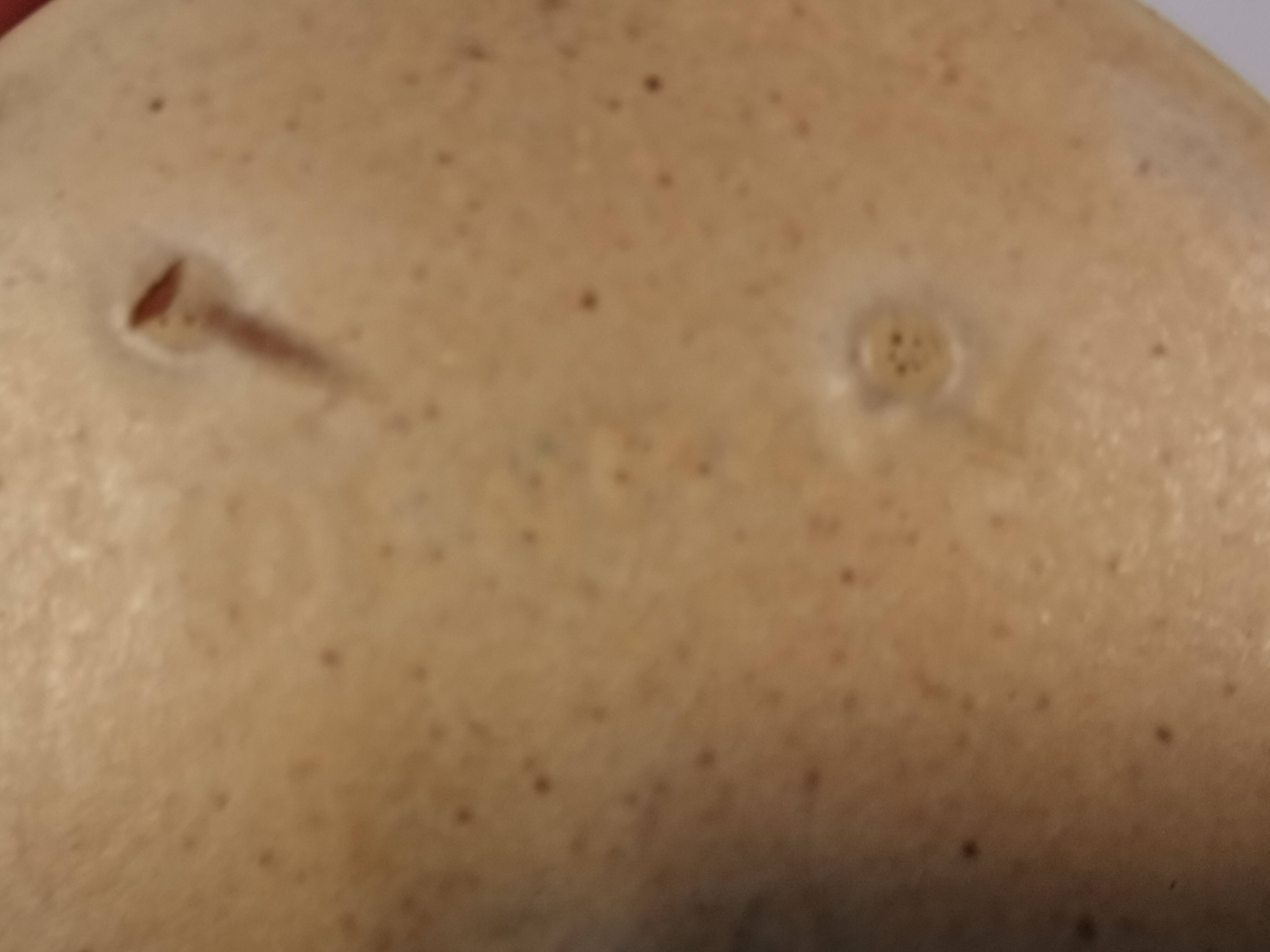 Lovely small ceramic sugar/jam jar, designed by Danish Jette Hellerøe 1970s.