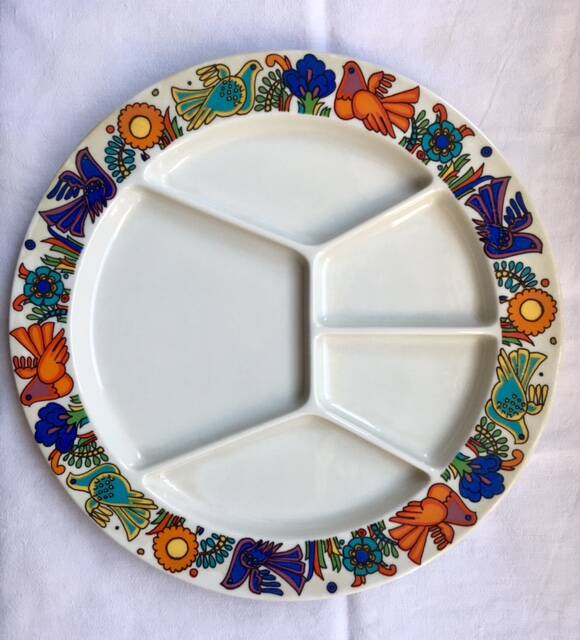 Villeroy and Boch crudités fondue plates