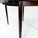 Dining table in rosewood with extensions designed by Arne Vodder from the 1960