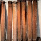 Interior doors with small panes, circa 1900