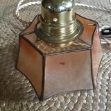 Mother-of-pearl hand lamp